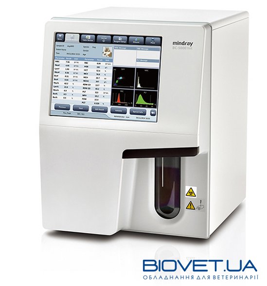 BC-5000 Vet - автоматичний гематологічний аналізатор 5-DIFF, Mindray